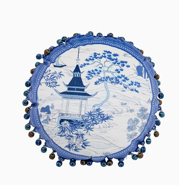 Vintage Living Room Rustic Luxury Pillow