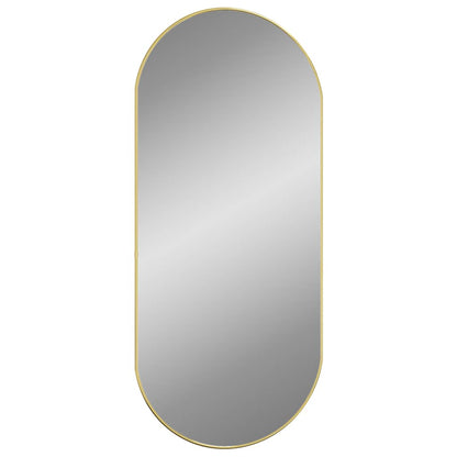 Wall Mirror Golden Oval