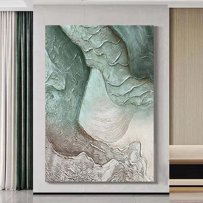 Hand-Painted Oil Paintings On Canvas Abstract Texture Landscape Painting Wall Picture For Living Room Home Decor Art No Framed