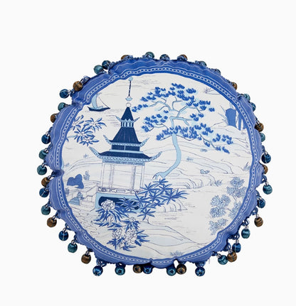 Vintage Living Room Rustic Luxury Pillow