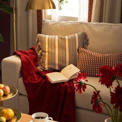 Light Luxury Bedroom Bedside Retro Pillow Pillowcase