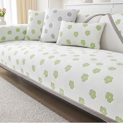 Ice Silk Sofa Towel Anti-scratching Sofa Cover