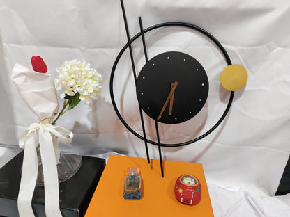 Clock Wall Lamp Simple Real Clock