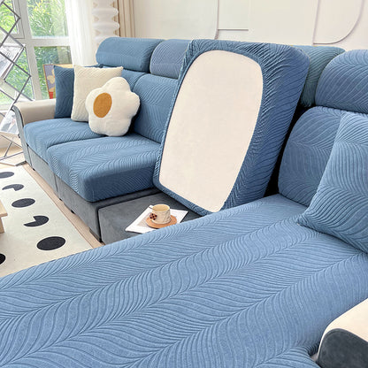 Waterproof Sofa Solid Color Jacquard Sofa Sofa Seat Cover